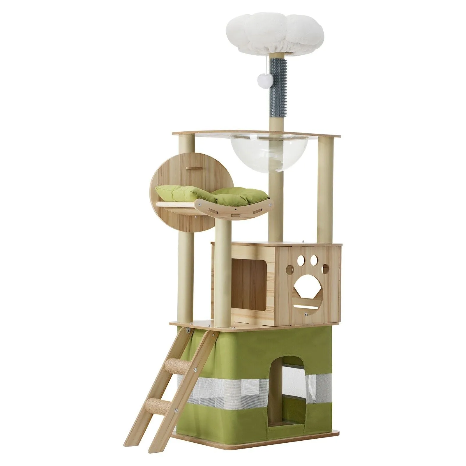 160cm Cat Tree/Tower Scratching Post Scratcher Condo House Bed Furniture