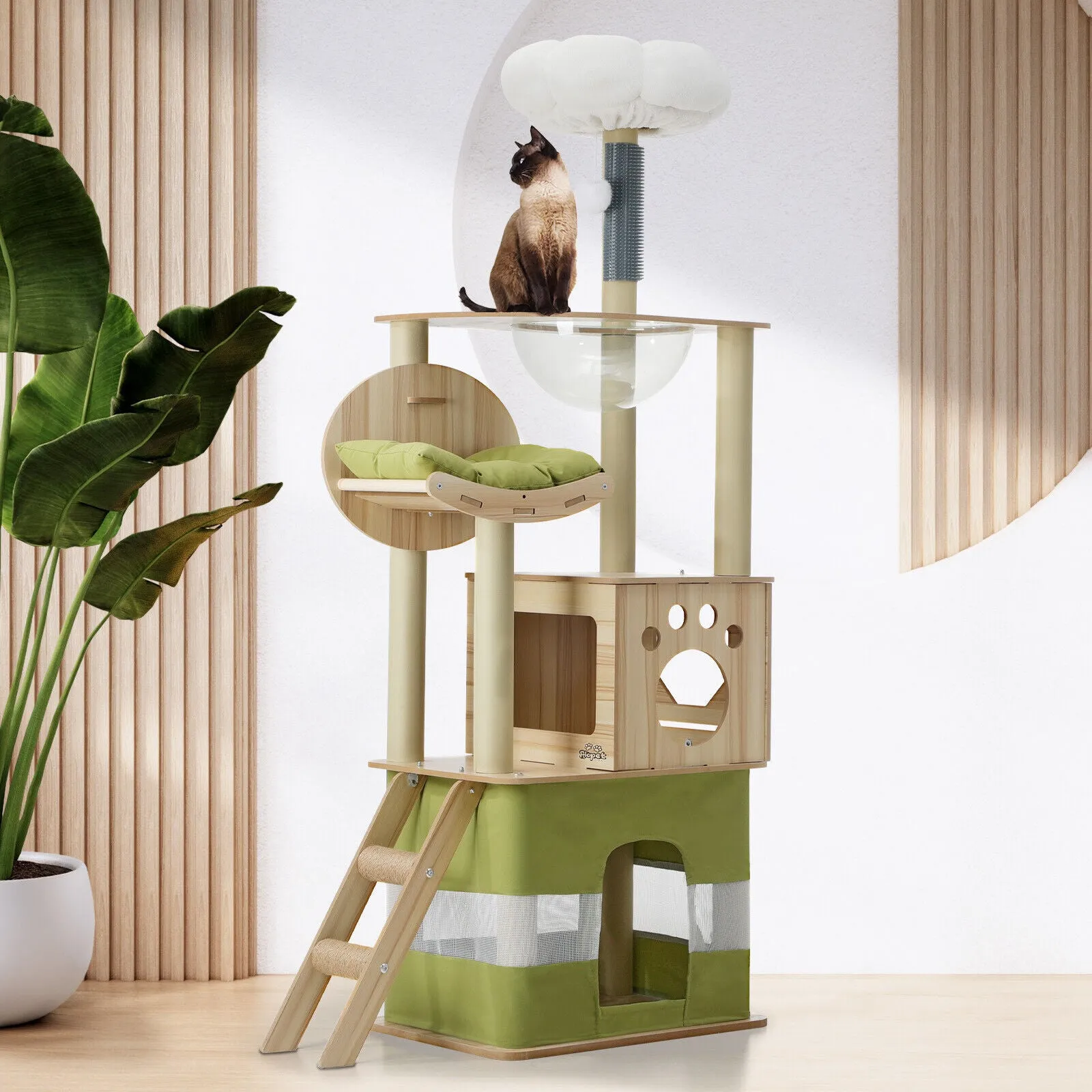 160cm Cat Tree/Tower Scratching Post Scratcher Condo House Bed Furniture