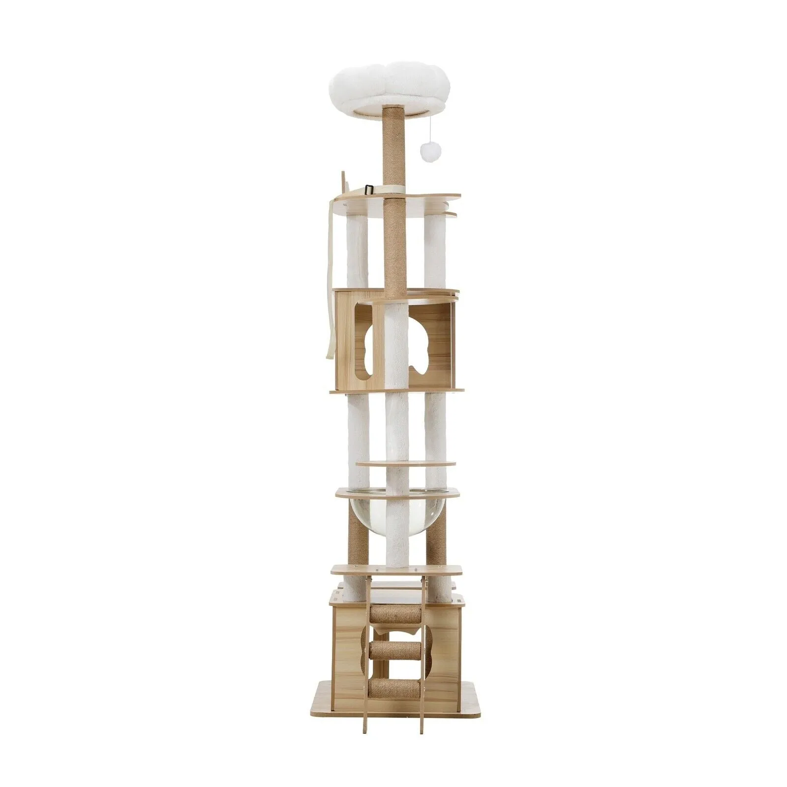 190cm Cat Tree/Tower Scratching Post Condo House Bed Furniture