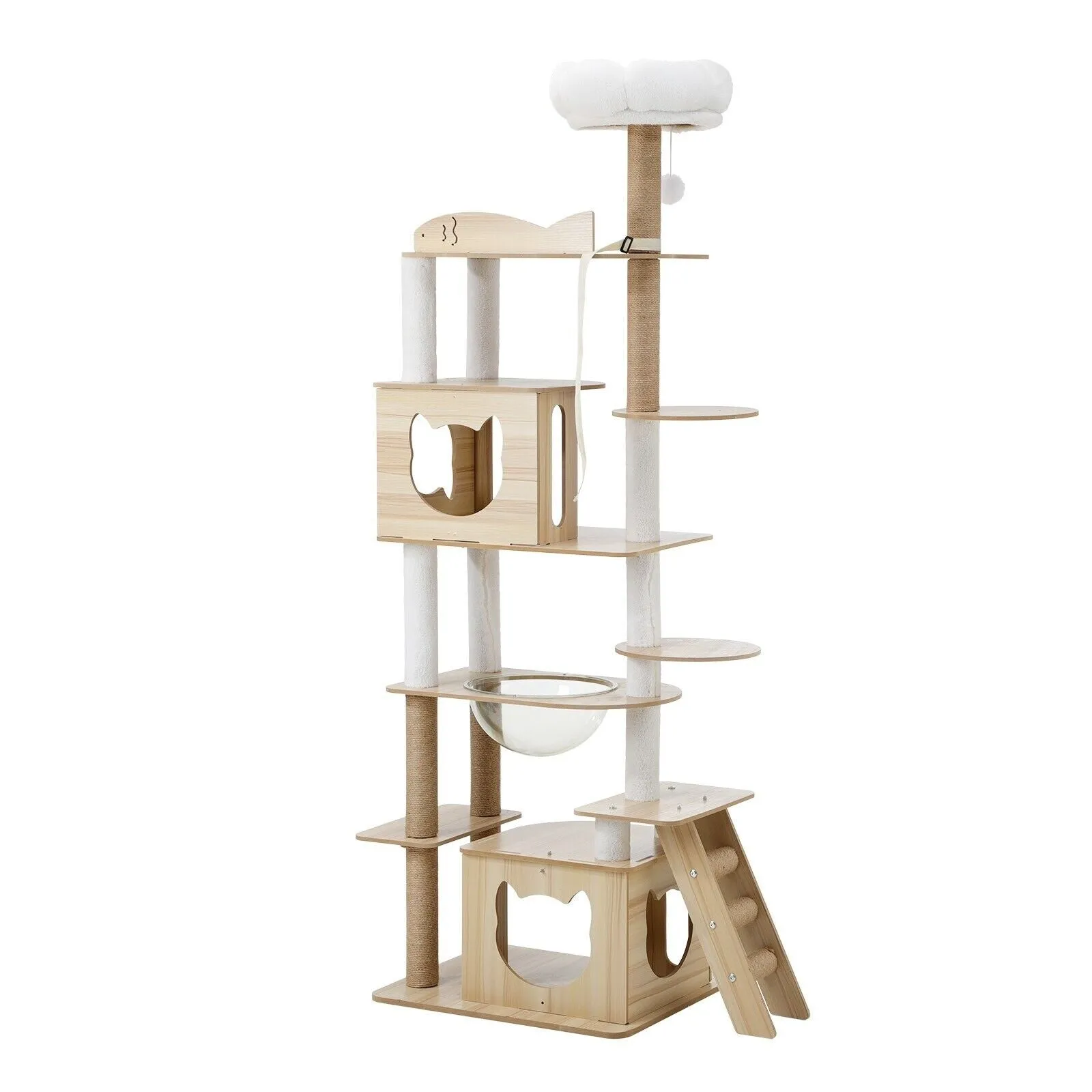 190cm Cat Tree/Tower Scratching Post Condo House Bed Furniture