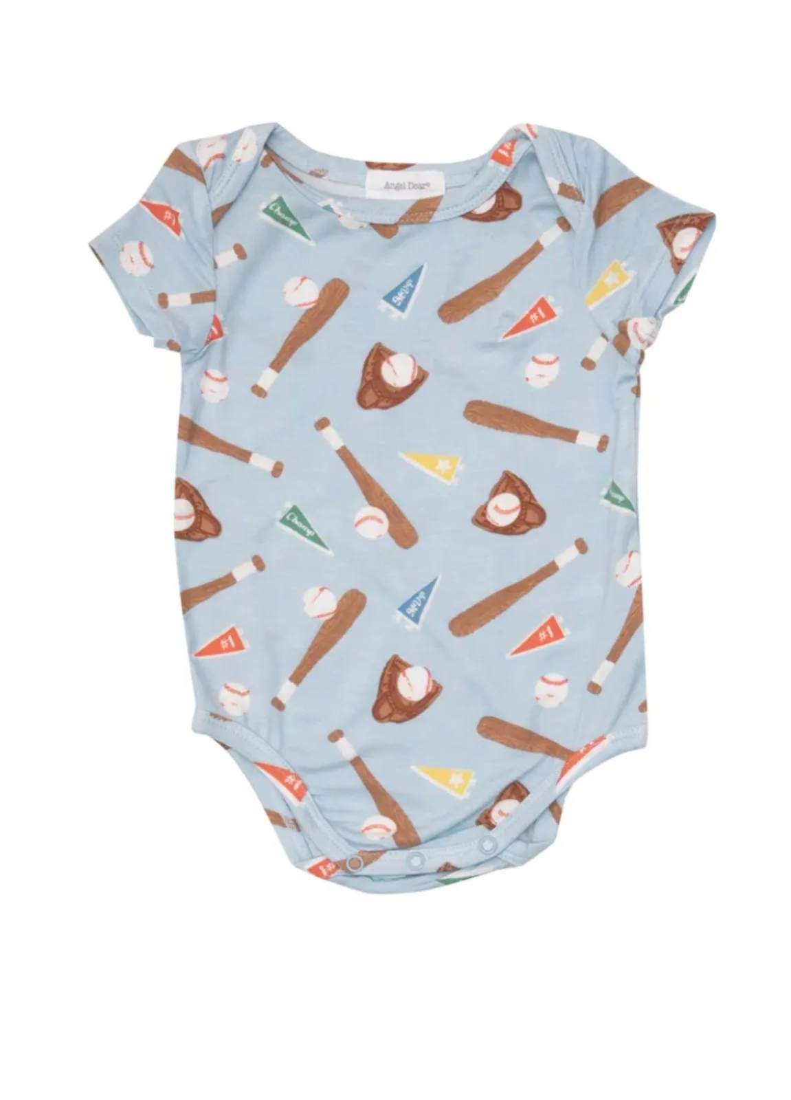 Angel Dear Baby Baseball Onesie Bodysuit