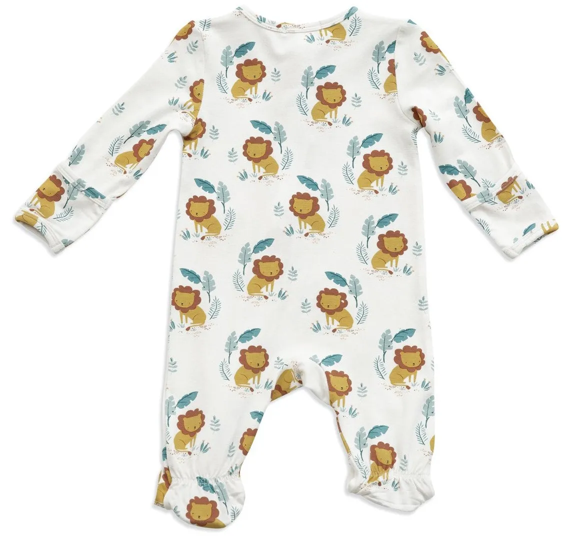 Angel Dear Lion King Bamboo Zipper Footie