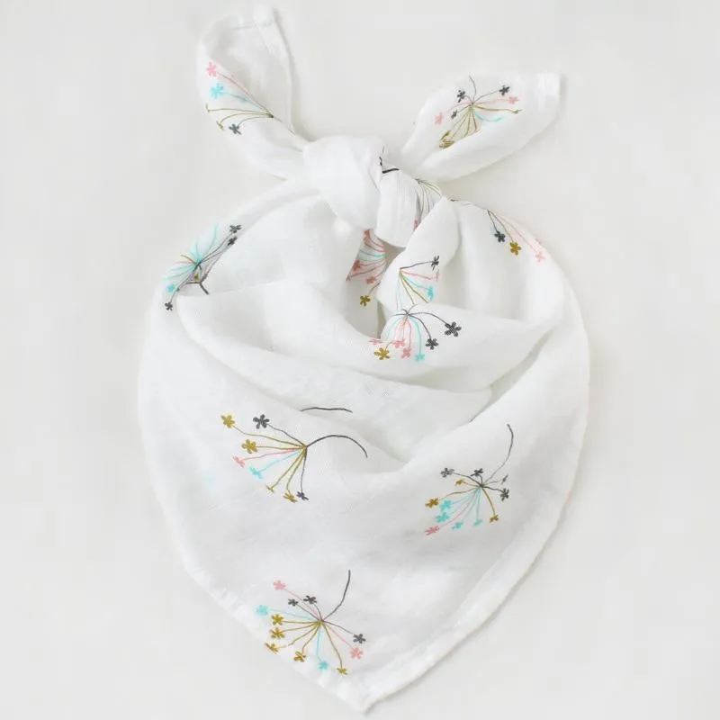 Baby Bamboo Cotton Blankets Swaddle Wrap Burp Cloths