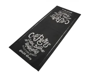 Cafe Racer Custom Build Biker Garage Mat