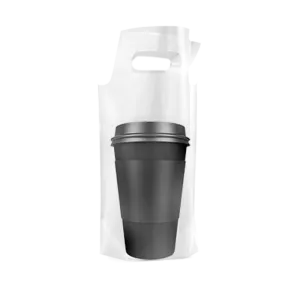 CCF Single drink cup carrier plastic bag -1000 pieces/case (made in USA ）