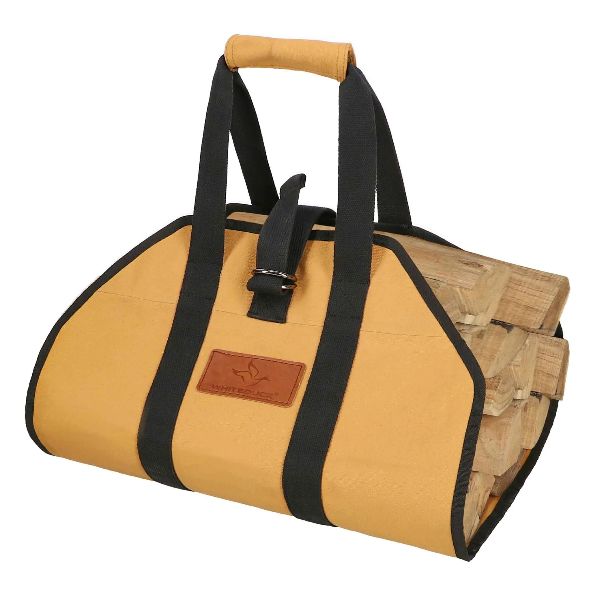 Diamond Shape Canvas Firewood Log Carriers