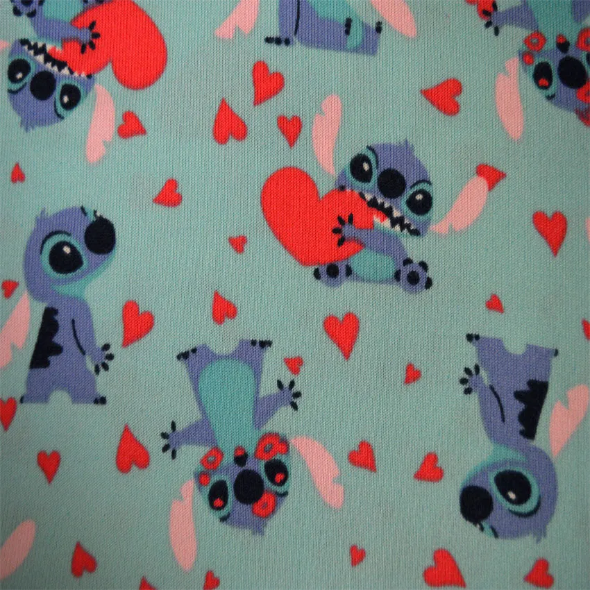 Disney Lilo and Stitch in Love Shortie Pajama Set