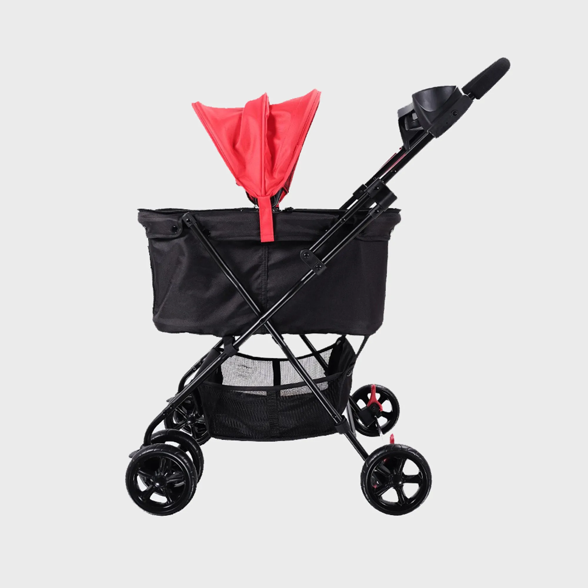 Easy Strolling Pet Buggy - Rouge