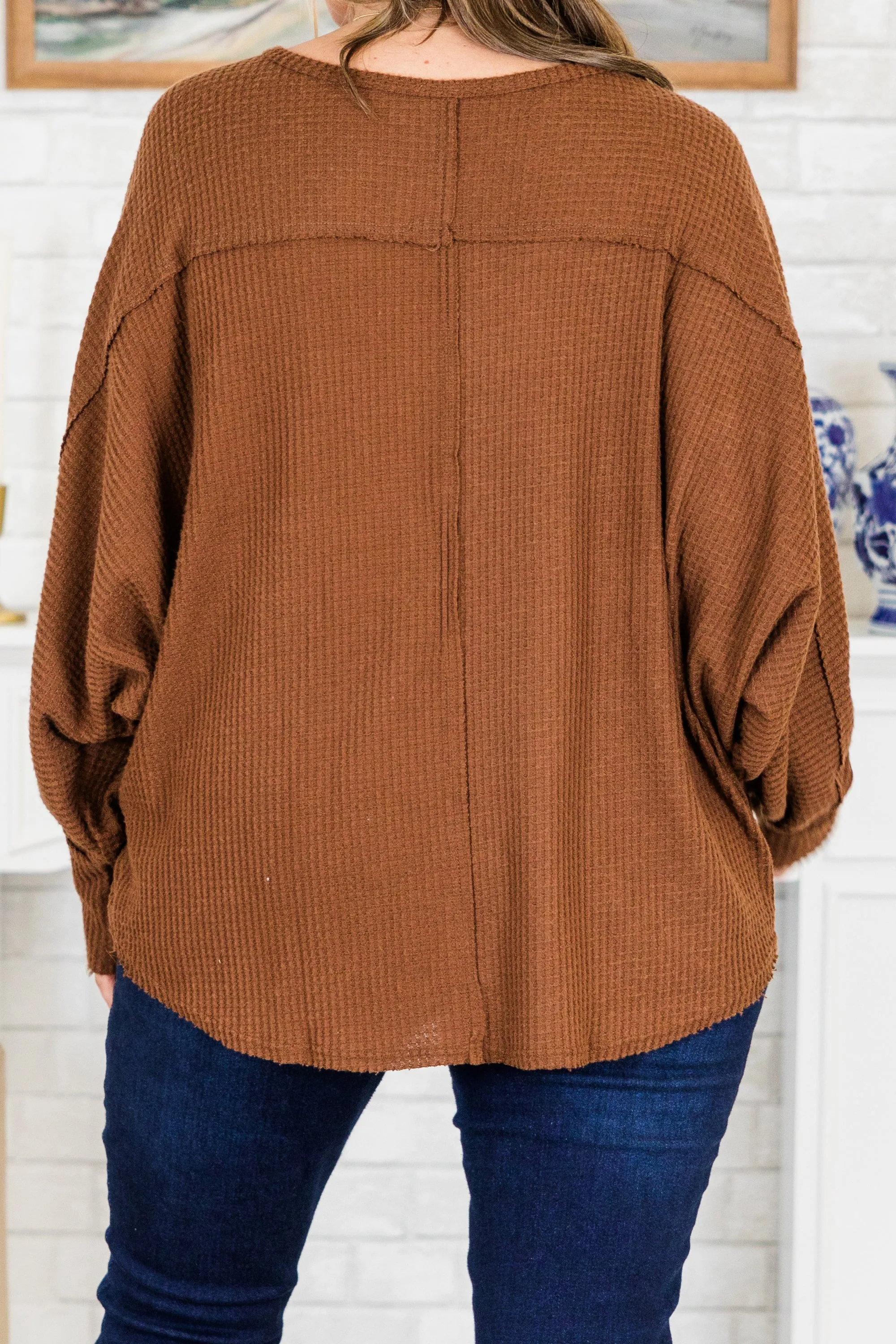 Figuring It Out Sweater, Camel