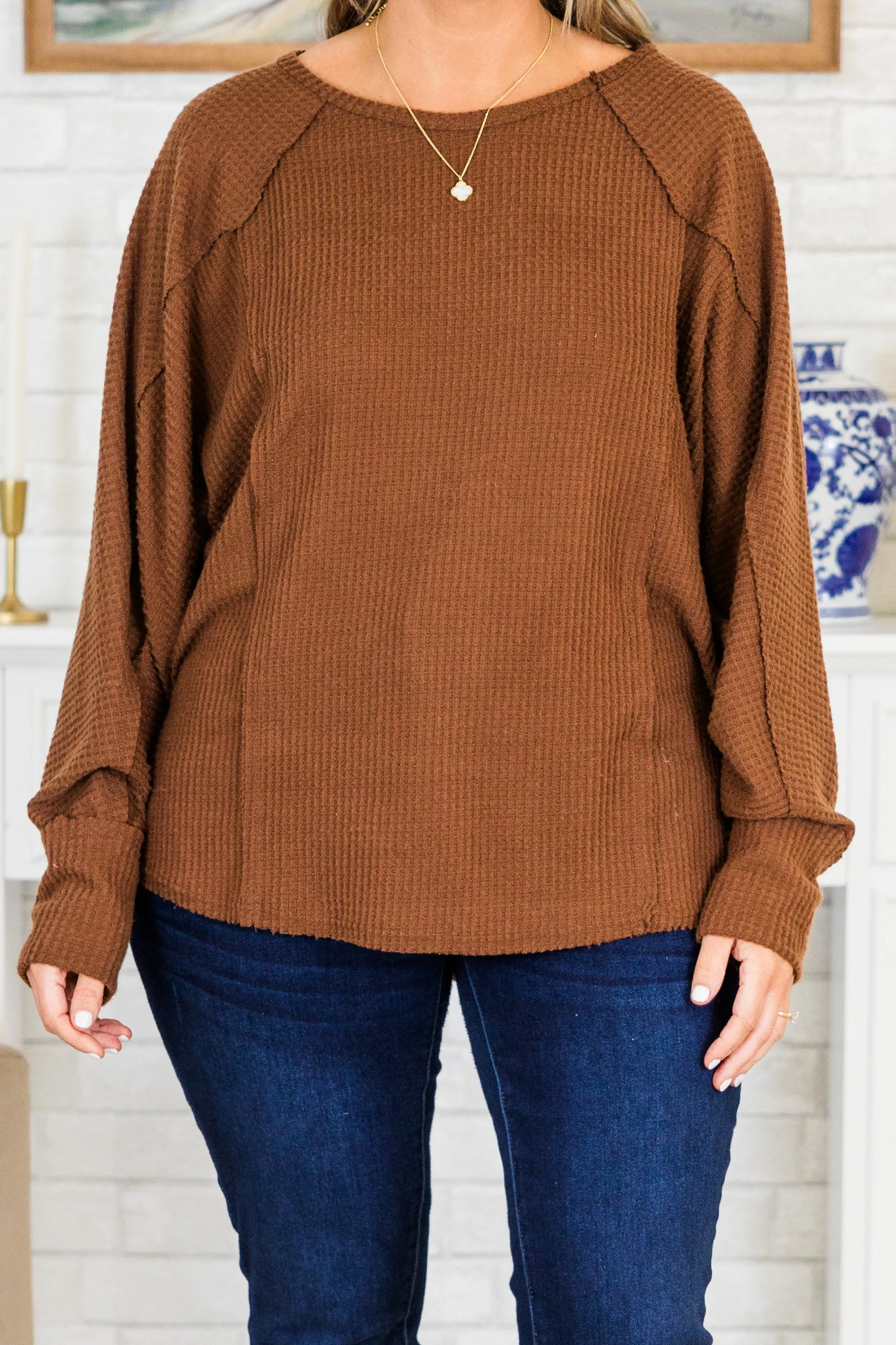 Figuring It Out Sweater, Camel