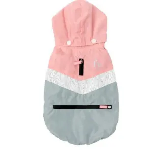 FuzzYard | The Seattle Raincoat - Pink and Grey