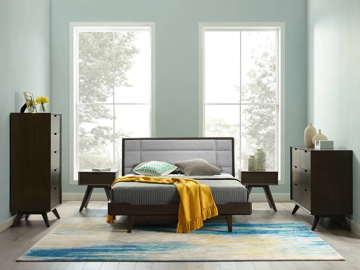 Greenington Oasis Queen Platform Bed, Havana