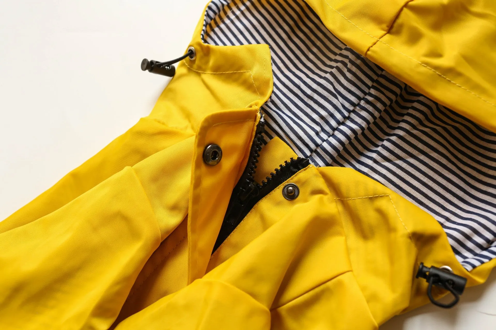 Happy Days Doggy Raincoat in Yellow