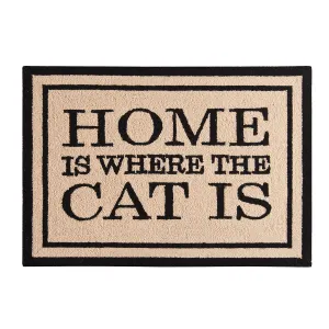 Home Is Where The Cat Is Rug