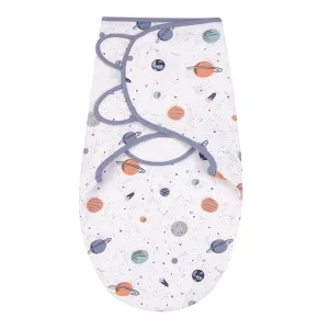 Hudson Baby Wrap Swaddle Blanket - Space