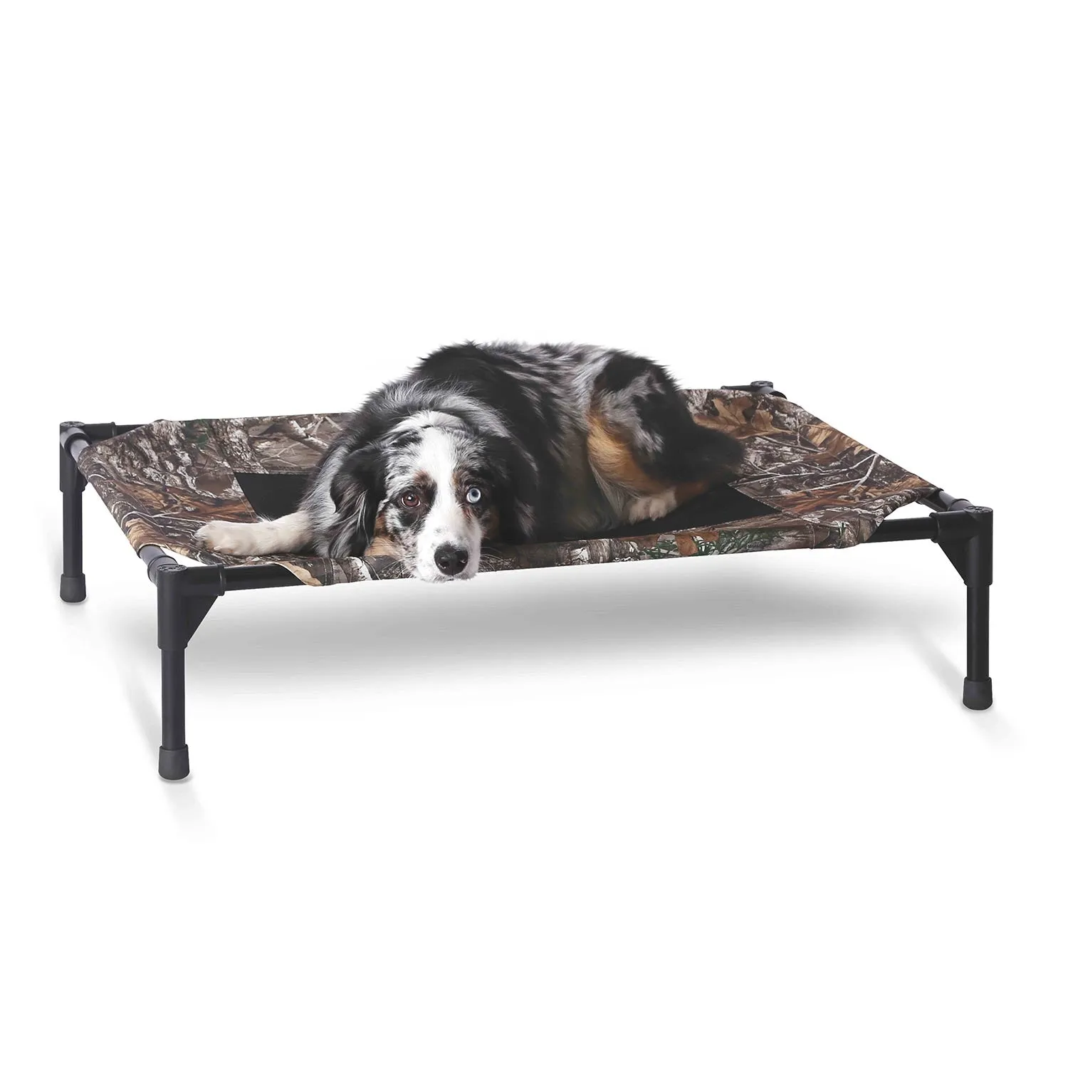 K&H Pet Products Original Pet Cot Elevated Dog Bed, Realtree Edge