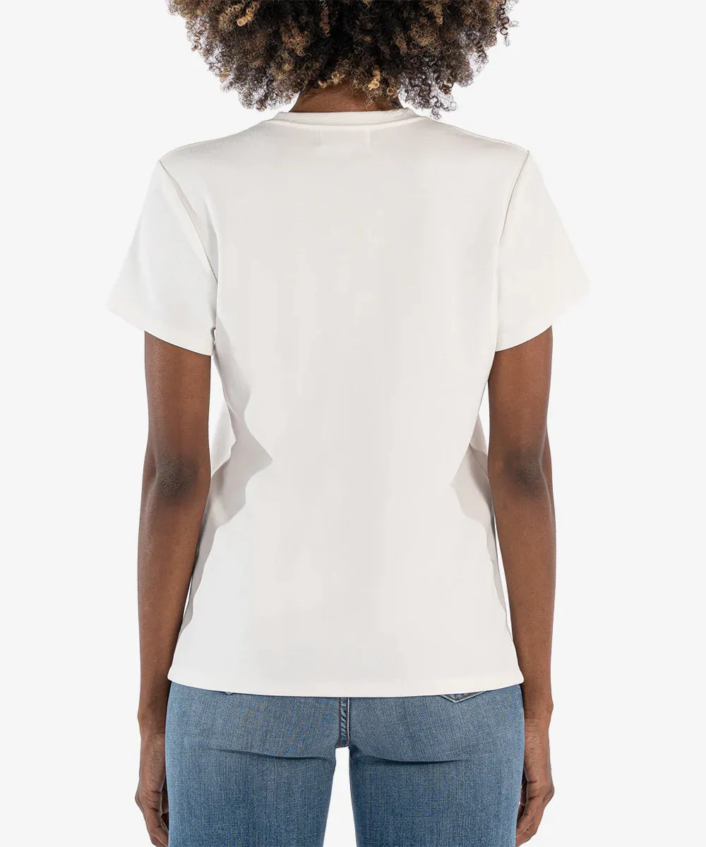 KT Remington Relaxed Fit T-Shirt - Ivory