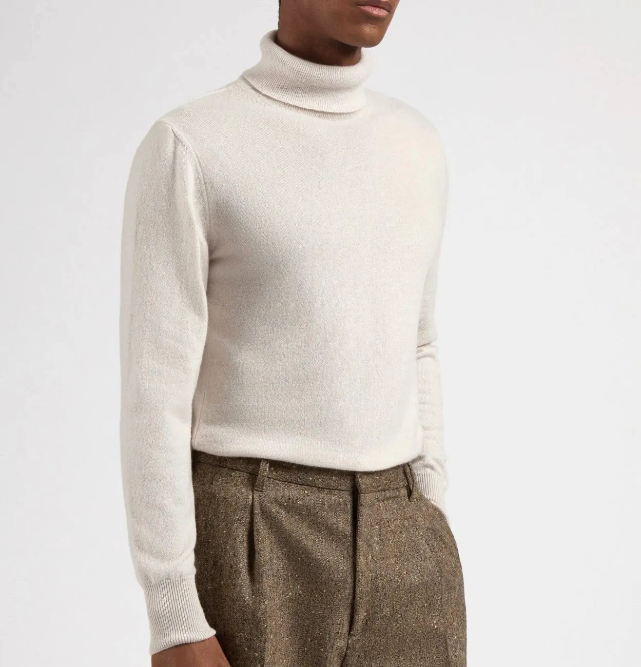 Lardini Slim-Fit Knit Cashmere Sweater