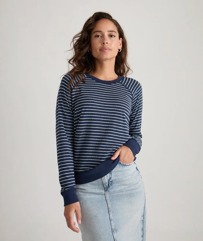 Marine Layer Reversible Raglan Slate/Navy