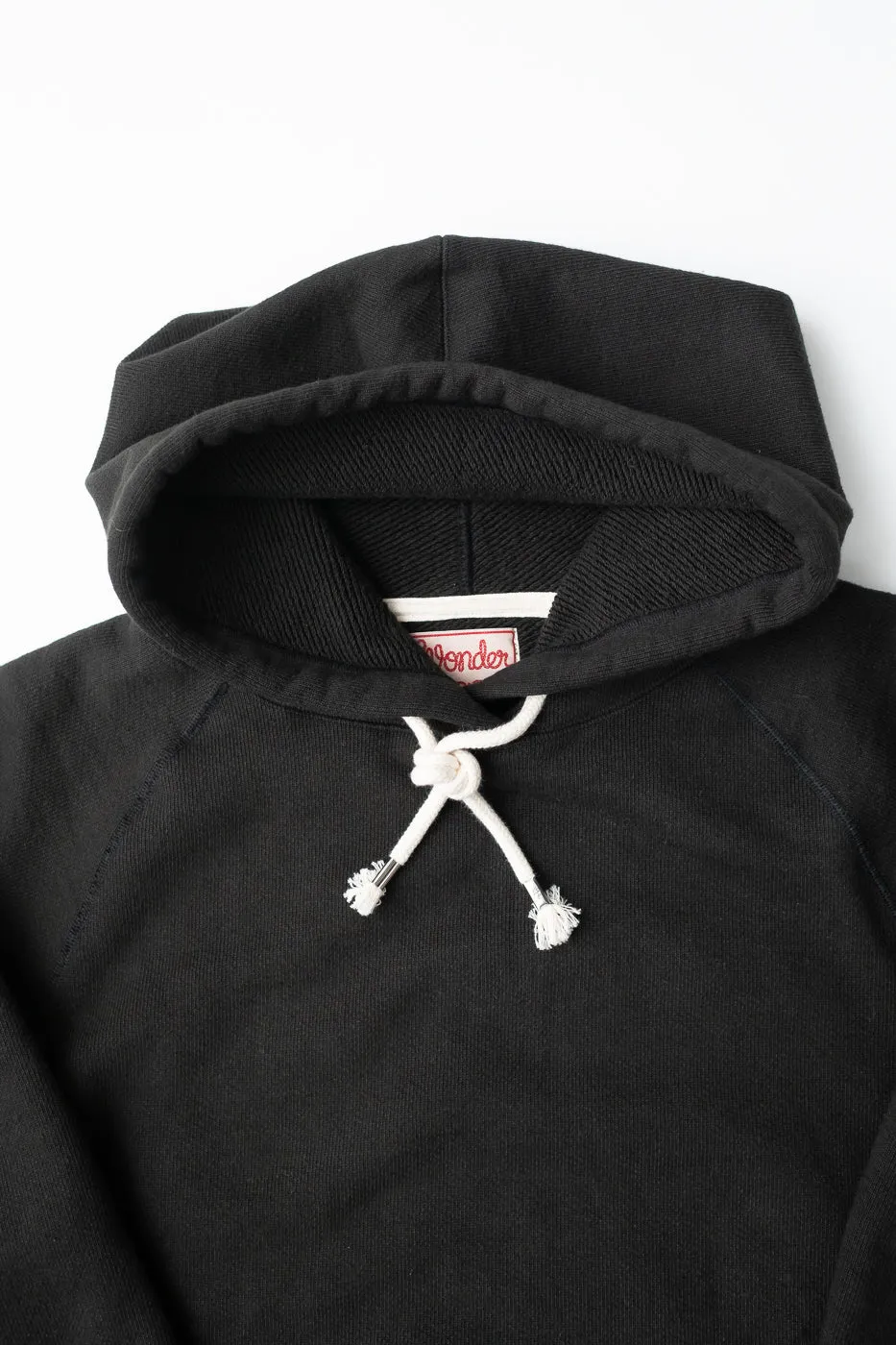 Pullover Hoodie 876gsm Double Heavyweight French Terry - Sumi Black