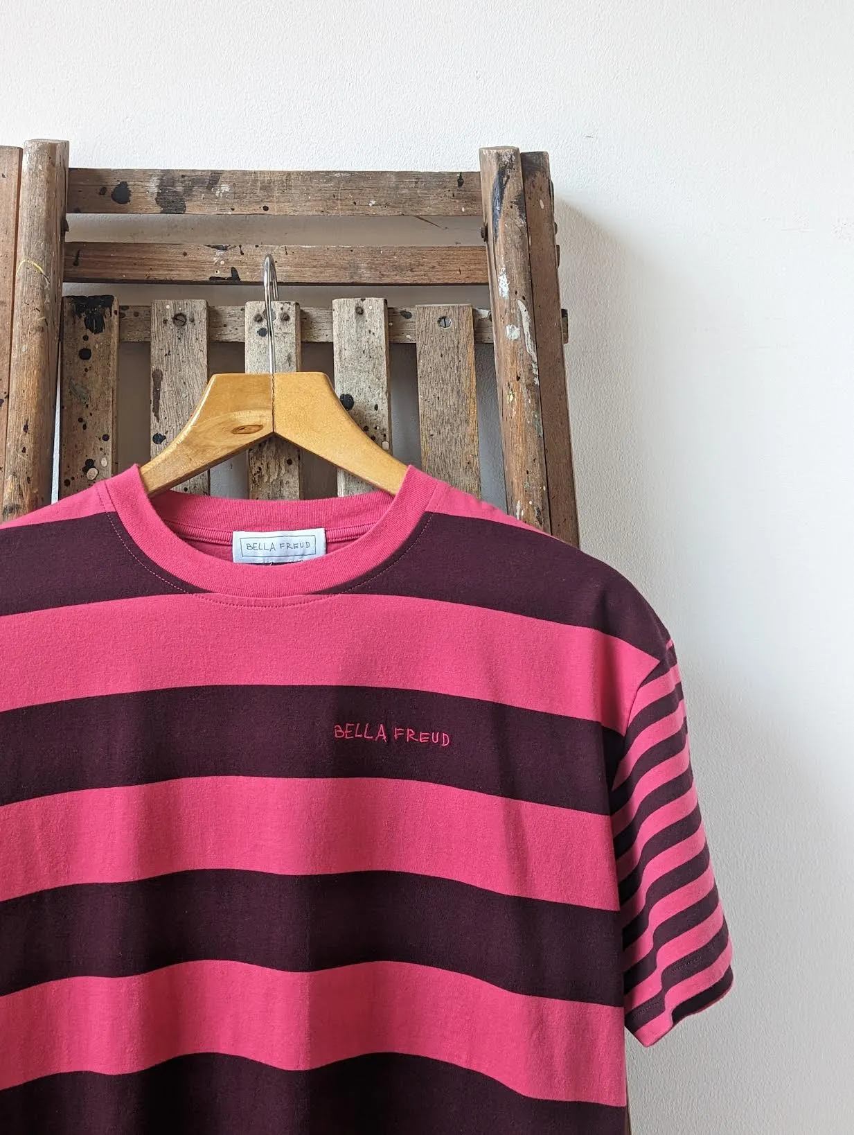 Raspberry Striped T-Shirt