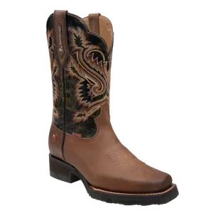 Rio Grande Men's Santa Fe Comfortable Western Boots - Square Toe