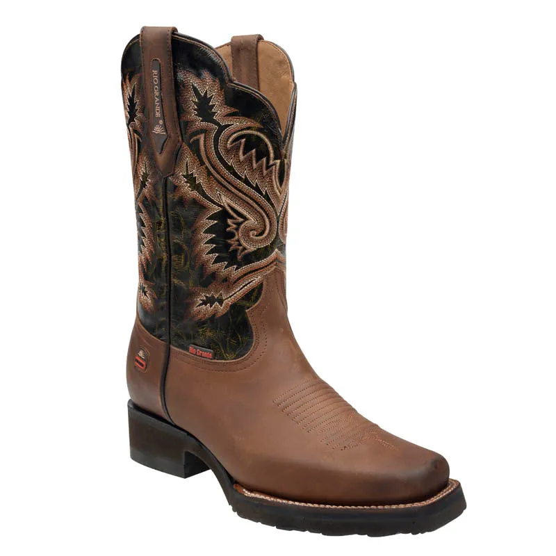 Rio Grande Men's Santa Fe Comfortable Western Boots - Square Toe