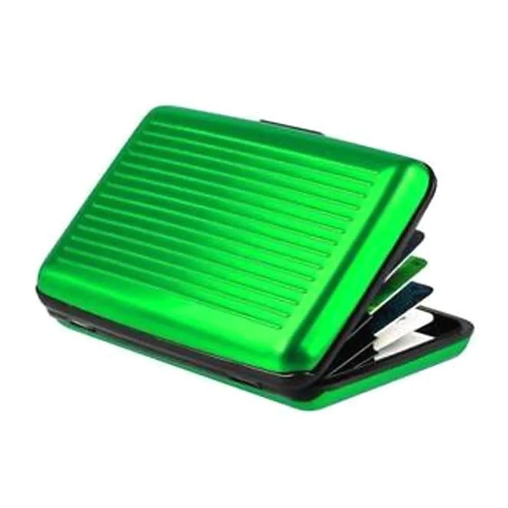 Scan Safe Wallet - Ultimate Protection Against Identity Theft (Green)