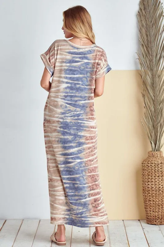 SIDE SLITS MAXI DRESS - Online Exclusive