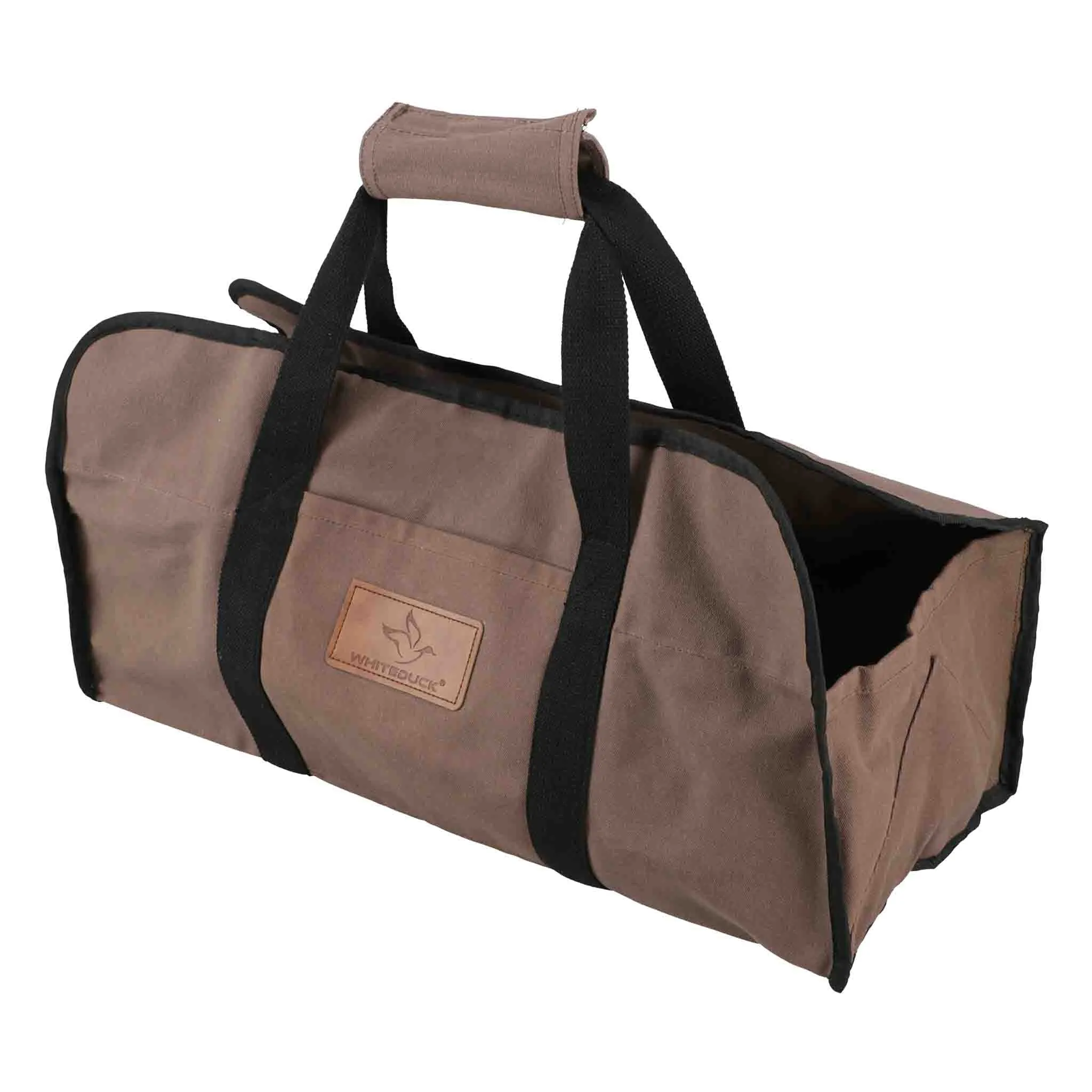 Tote Shape Canvas Firewood Log Carriers