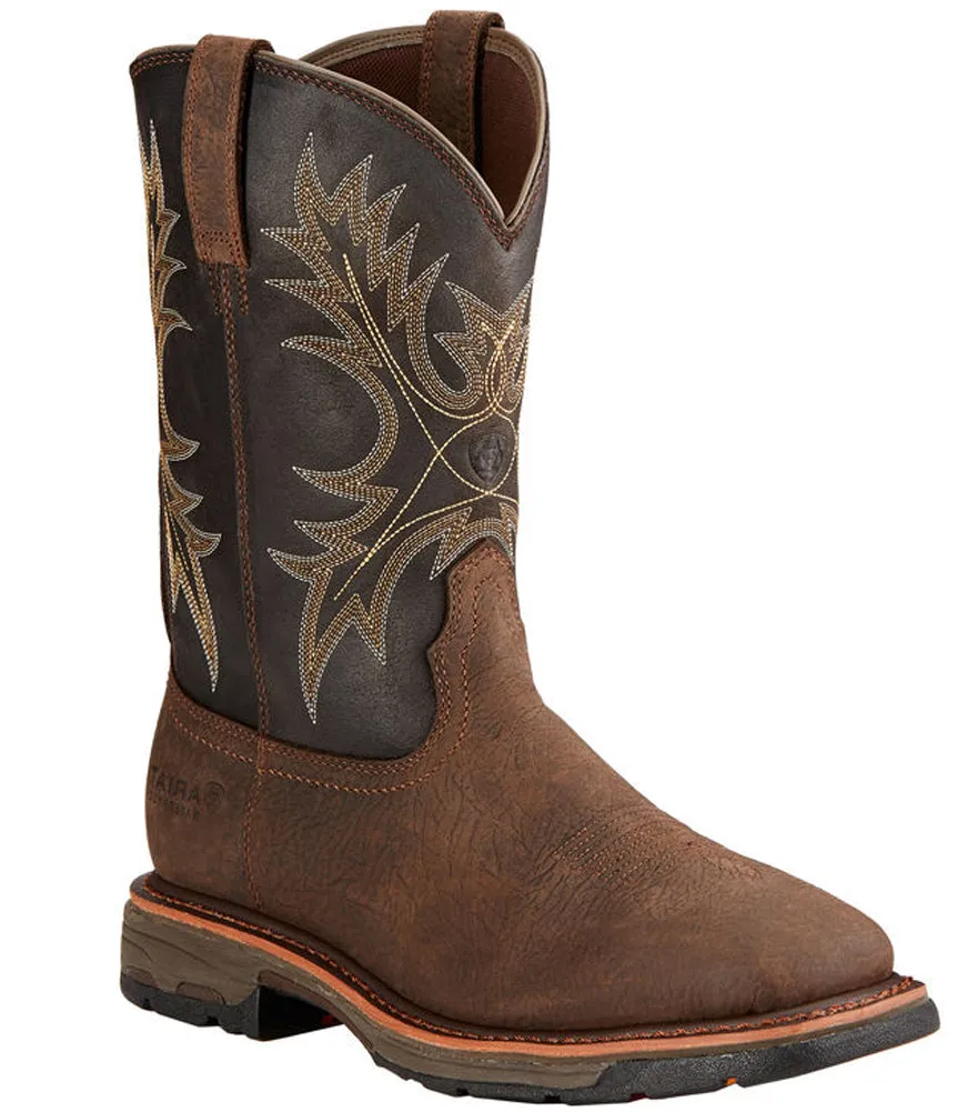 Workhog Wdsqt Bruin in Brown by Ariat