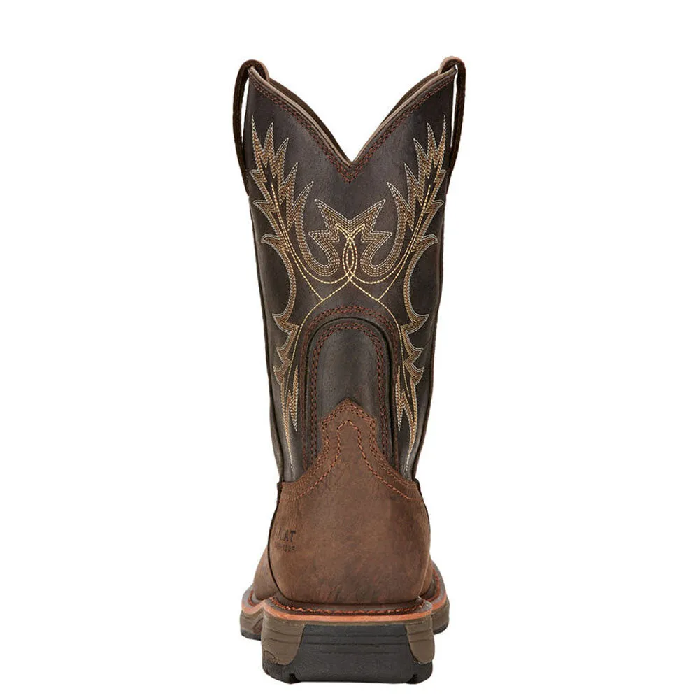 Workhog Wdsqt Bruin in Brown by Ariat